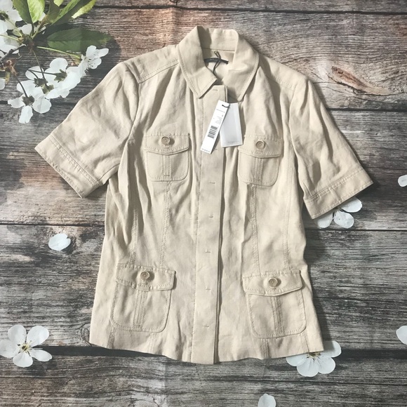 Elie Tahari Cargo Jacket - Picture 2 of 8